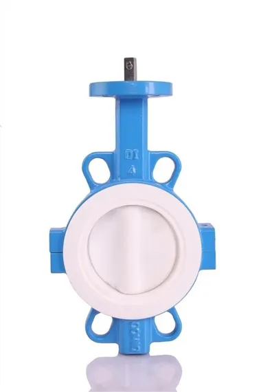 OEM PTFE जंग प्रतिरोधी तितली वाल्व